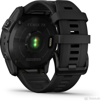 Garmin Fenix 7X Sapphire Solar Black DLC Titanium/Black Band - 3