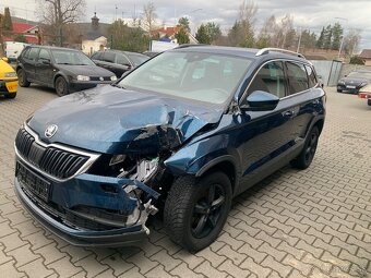 Predám havarovanú Škoda Karoq 1.5 tsi 110kw dsg rv 2022 - 3