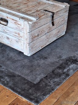 Koberec 160cm x 230cm viskóza, krátky vlas - 3
