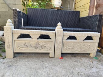 Okrasný betónový plot - 3