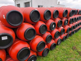 Lacné potravinárske 220l plastové sudy na kvas - 3