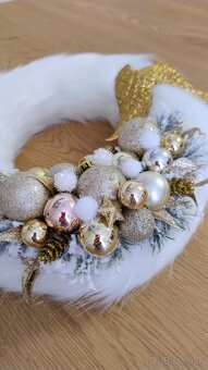 Vianočný veniec na dvere - 3