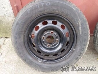 Letné pneumatiky + disky + matice - 3