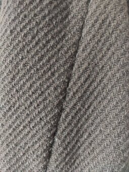 Hnedý vlnený kabát s límcom GIORDANI - veľ. 36 - 3