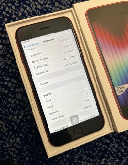 iPhone SE 2022 64GB red - 3