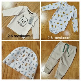 Oblečenie pre chlapčeka 3-9 mesiacov mix - 3