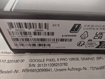 Predám Vymením Google Pixel 9 pro 128 GB mesiac starý - 3