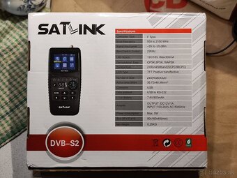 digitálny satelitný merač SATLINK WS-6933 - 3