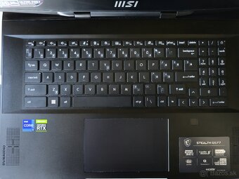 MSI Stealth GS77 17.3" – i9 12900H / RTX 3080 / 32 GB RAM - 3