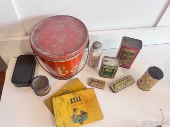 Plechové krabice retro - 3