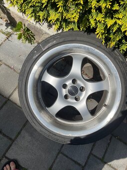 Predám kolesá Brock 5x100 R17, ktoré boli na SEAT León 1. - 3