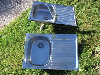 Predám nerezový drez-2kusy.Lacno. - 3