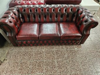 CHESTERFIELD ŠTÝL - V TOP STAVE 3+2+1 - 3