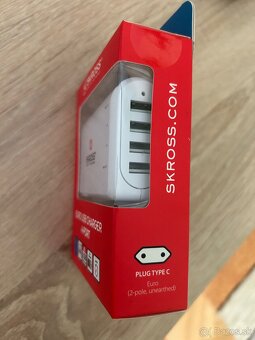 Skross sieťový adaptér 4× USB 4A 20W biela - 3