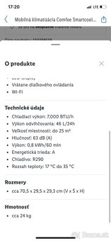 Mobilná klimatizácia Comfee Smartcool 7000 - 3