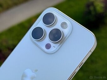 Apple iPhone 15 Pro 128GB White, výborný stav, komplet, 88% - 3
