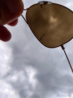 Predám ORIGINÁL POŠKODENÉ RayBan polarizačné okuliare - 3