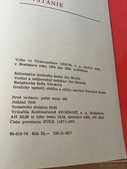 SVEDECTVO O SNP A KNIHA SNP - 3