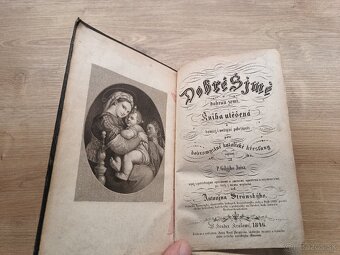 Starožitná modlitebná knižka 1846 - 3