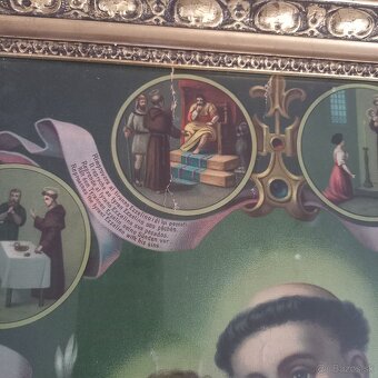 Svätý obraz s pozlateným rámom - 3