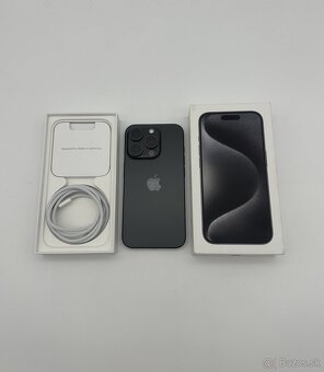 iPhone 15 Pro 256GB Black Titanium + ZÁRUKA - 3