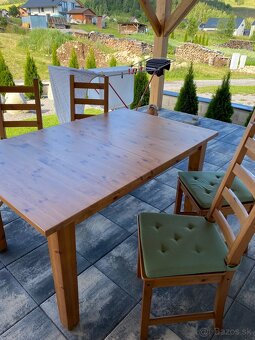Jedálenský stôl so stoličkami - 3