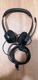 Drôtové USB slúchadlá Logitech - 3