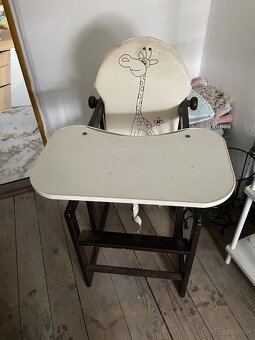 Jedálenska stolička 2v1 - 3