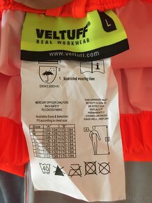 Nové reflexné nohavice Veltuff - oranžové - 3