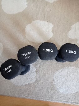 Set činiek na cvičenie 1,5kg - 3