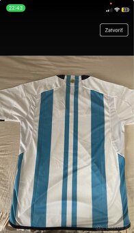 Argentína – reprezentačný dres - 3