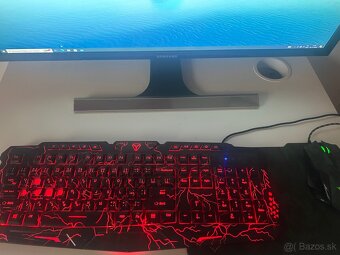 Počítač + Trust GXT klávesnica, myš, podložka - 3