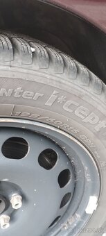 pneumatiky hankook 195/60 r16 zimne+plechace - 3