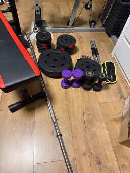 Predám kompletnú sadu a posiňovaciu vežu Funfit gym&fitness - 3