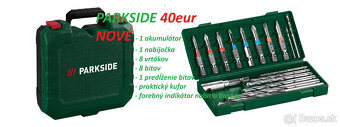 Aku vŕtací skrutkovač Parkside, Osobná váha Silvercrest - 3