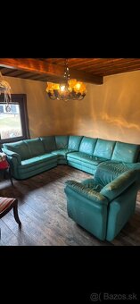 Kožená sedacia súprava - 3