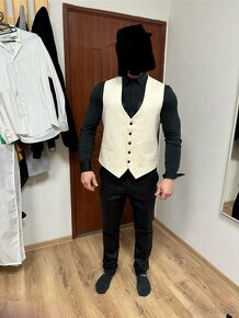 Svadobný oblek vel. 54 - 3