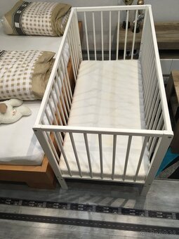 Detská postielka 120x60 + matrac - 3