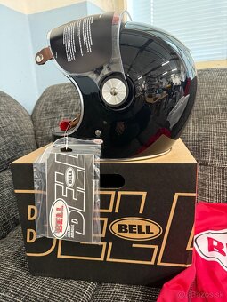 Prilba- Bell Bullitt gloss black - NOVÁ Veľkosť S - 3