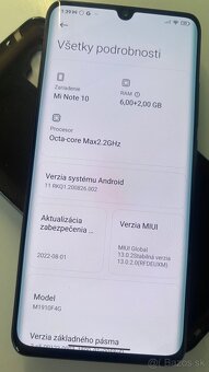 Xiaomi Note 10 Black, 128GB - 3