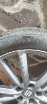 Alu disky AEZ 5x112 R18, pneu. 225/45 R18 95Y XL Semperit - 3