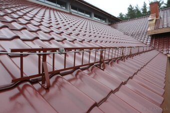 Modulový plech – antracit a hnedá – hrúbka 0,50 mm - 3