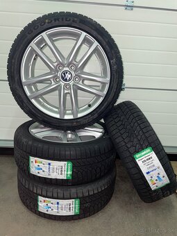 5x112 R17 7J ET47 + 225/45 R17 zimné (2025) - 3