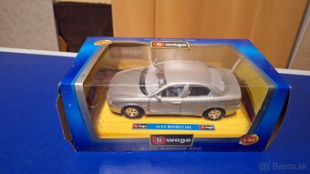 Bburago Alfa Romeo 156, 1:24, strieborná - 3