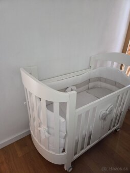 Detská rastúca postieľka Erbesi Lilli Oval - 3