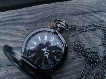 Čierne vreckové hodiny - 3