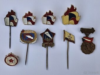 Staré odznaky miest, obcí, podnikov, združení a udalostí - 3