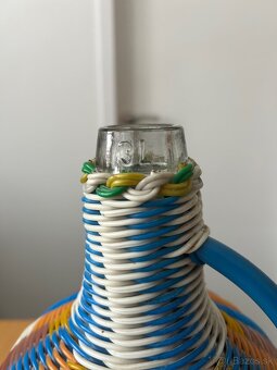 Retro Demižón - ručne pletené - 3