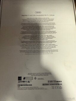 iPad Pro 11 4 Generácia  128Gb Cellular - 3