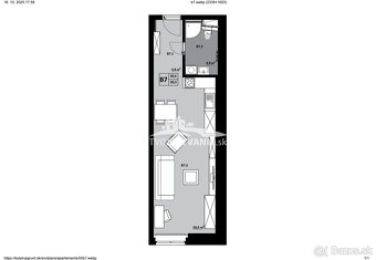 1 izbový byt KVP Grunt č. 7 - 3